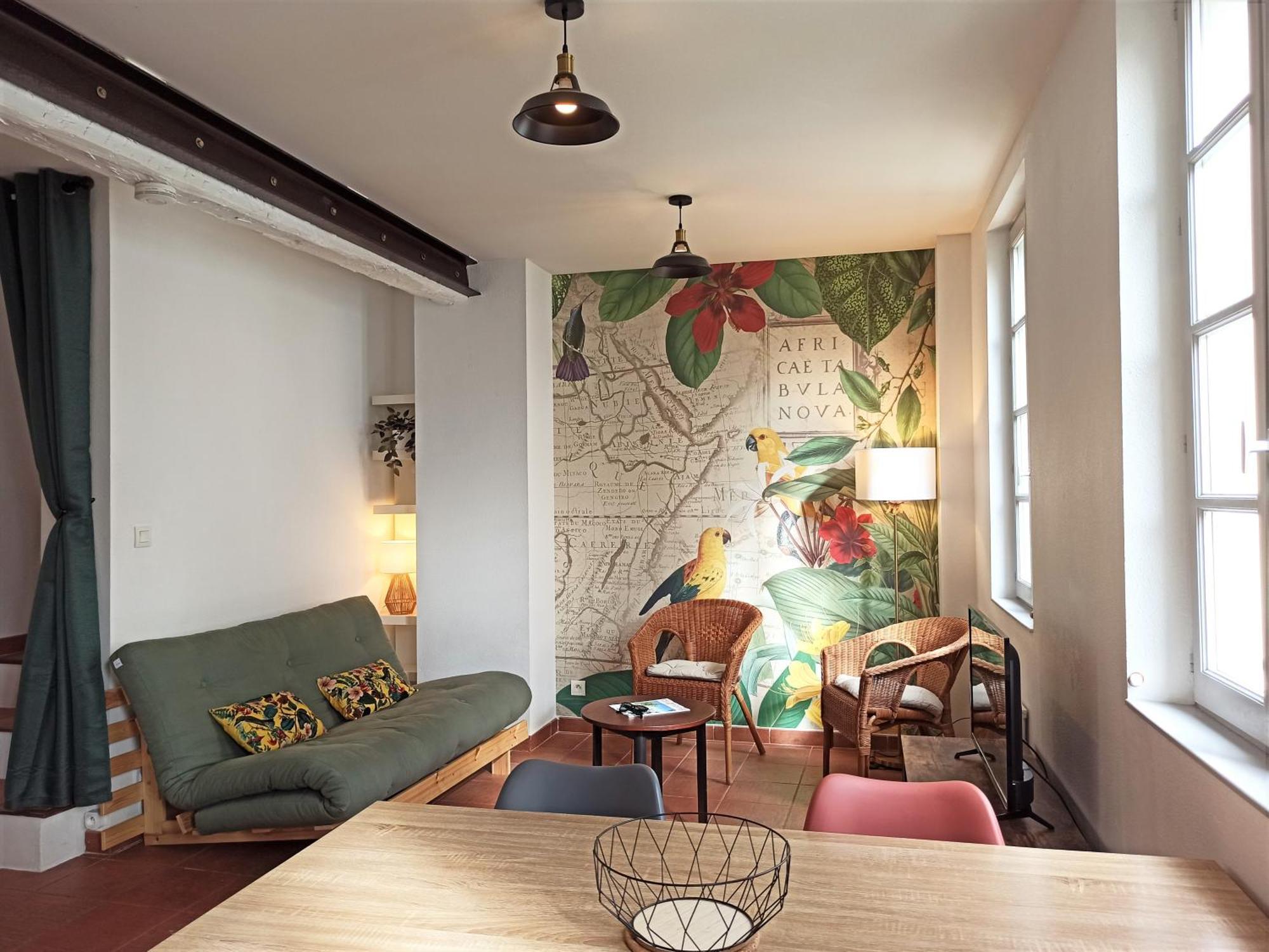 Ac - Quiet - Le Colibri, Bright Duplex Daire Avinyon Dış mekan fotoğraf